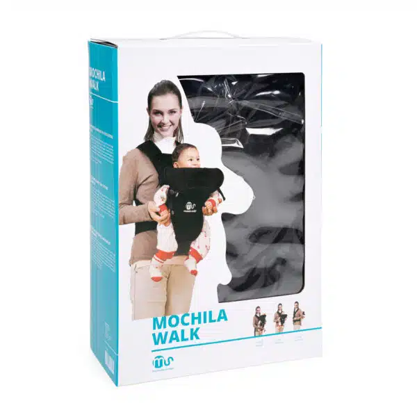 MARSUPIO MOCHILA PORTABEBE MS WALK HOMOLOGADA TRANSPIRABLE PORTA BEBE ACOLCHADA 2020