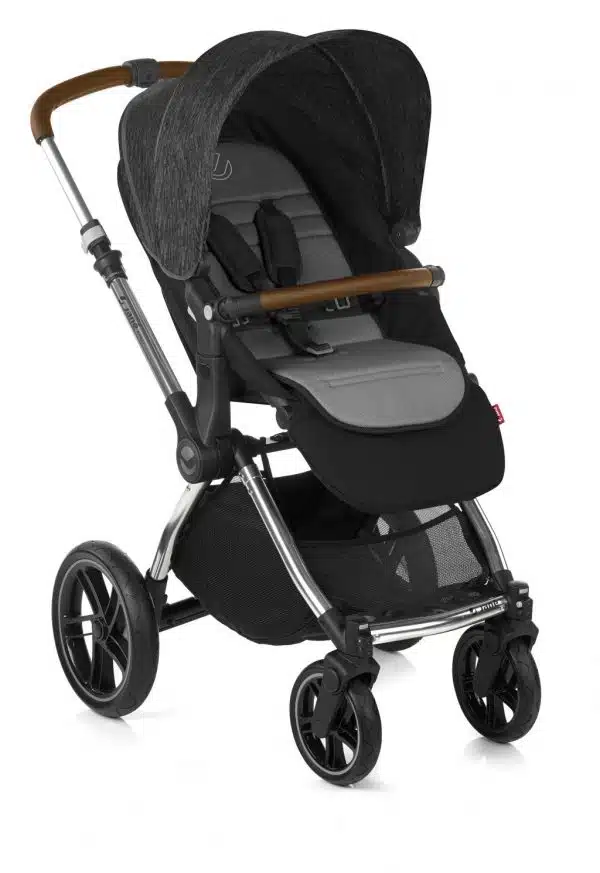 OFERTA 2022 CARRO COCHE JANE SILLA Kawai + Capazo Micro JANE 2 PIEZAS. Color U06 COLD BLACK carrito bebe duo dos piezas sillita y capazo y bolso