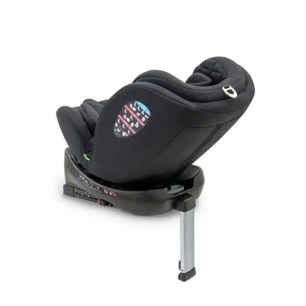 1SILLA Auto Coche INTERBABY Mod SELLA se014 Negra  I SIZE De 40 a 150cm 0 A 36 KG   Giratoria 360º Evolutiva ISOFIX bebe niñoa - Imagen 4